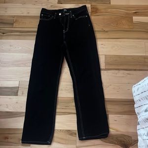 Urban outfitter black jeans straight leg